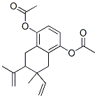 Diacetic acid 6-ethenyl-5,6,7,8-tetrahydro-6-methyl-7-(1-methylethenyl)naphthalene-1,4-diyl ester CAS#: 77880-94-5