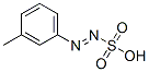 Diazenesulfonic acid, (3-methylphenyl)- (9CI) CAS#: 791017-50-0