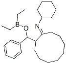 Diethyl[2-(cyclohexylimino)cyclodecyl(phenyl)methoxy]borane CAS#: 74810-37-0