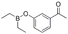 Diethyl(3-acetylphenyloxy)borane CAS#: 74663-94-8