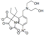 Diethyl(acetylamino)((2-((bis(2-hydroxyethyl)amino)methyl)-5-nitrophenyl)methyl)propanedioate CAS#: 74980-12-4