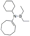 Diethyl[cyclohexyl(1-cyclooctenyl)amino]borane CAS#: 74810-32-5