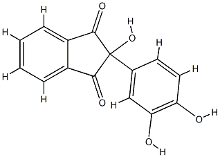 (Dihydroxy-3,4 phenyl)-2 hydroxy-2 indanedione-1,3 [French] CAS#: 75840-14-1