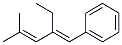 [(E)-2-Ethyl-4-methyl-1,3-pentadienyl]benzene CAS#: 74663-67-5
