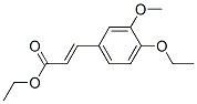 (E)-3-(4-Ethoxy-3-methoxyphenyl)propenoic acid ethyl ester CAS#: 75332-48-8
