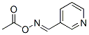 (E)-3-Pyridinecarbaldehyde O-acetyl oxime CAS#: 74231-55-3