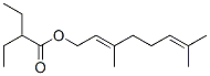 (E)-3,7-dimethylocta-2,6-dienyl 2-ethylbutyrate CAS#: 73019-14-4