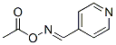 (E)-4-Pyridinecarbaldehyde O-acetyl oxime CAS#: 74231-54-2