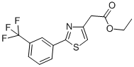 ETHYL 2-(2-[3-(TRIFLUOROMETHYL)PHENYL]-1,3-THIAZOL-4-YL)ACETATE CAS#: 78743-00-7
