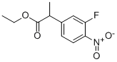 ETHYL 2-(3-FLUORO-4-NITROPHENYL)PROPIONATE CAS#: 78543-07-4