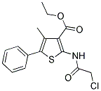 ETHYL 2-[(CHLOROACETYL)AMINO]-4-METHYL-5-PHENYLTHIOPHENE-3-CARBOXYLATE CAS#: 731820-85-2