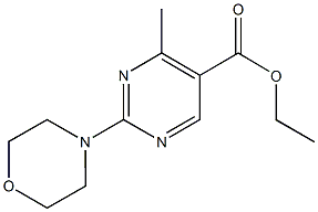 ETHYL 4-METHYL-2-MORPHOLINOPYRIMIDINE-5-CARBOXYLATE CAS#: 78318-44-2