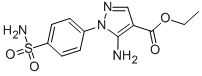 ETHYL 5-AMINO-1-(4-SULFAMOYLPHENYL)PYRAZOLE-4-CARBOXYLATE CAS#: 72292-62-7