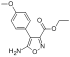ETHYL 5-AMINO-4-(4-METHOXYPHENYL)ISOXAZOLE-3-CARBOXYLATE CAS#: 763109-07-5