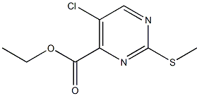 ETHYL 5-CHLORO-2-(METHYLTHIO)PYRIMIDINE-4-CARBOXYLATE CAS#: 74840-35-0