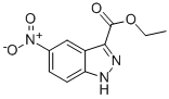ETHYL 5-NITRO-1H-INDAZOLE-3-CARBOXYLATE CAS#: 78155-85-8