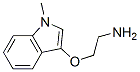 Ethanamine, 2-[(1-methyl-1H-indol-3-yl)oxy]- (9CI) CAS#: 750508-29-3