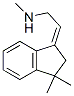 Ethanamine, 2-(2,3-dihydro-3,3-dimethyl-1H-inden-1-ylidene)-N-methyl- (9CI) CAS#: 784080-37-1