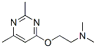 Ethanamine, 2-[(2,6-dimethyl-4-pyrimidinyl)oxy]-N,N-dimethyl- (9CI) CAS#: 753398-87-7