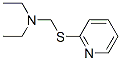 Ethanamine, N-ethyl-N-[(2-pyridinylthio)methyl]- (9CI) CAS#: 77555-21-6