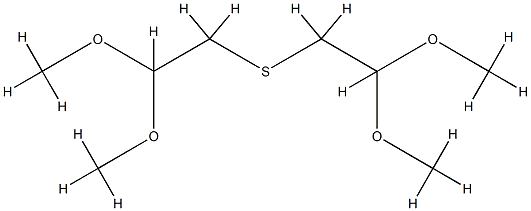 Ethane, 1,1-dimethoxy-2-[(2,2-dimethoxyethyl)thio]-] CAS#: 78102-16-6