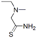 Ethanethioamide, 2-(ethylmethylamino)- (9CI) CAS#: 730917-63-2