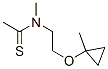Ethanethioamide, N-methyl-N-[2-[(1-methylcyclopropyl)oxy]ethyl]- (9CI) CAS#: 786686-63-3