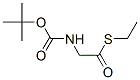 Ethanethioic acid, [[(1,1-dimethylethoxy)carbonyl]amino]-, S-ethyl ester (9CI) CAS#: 709673-17-6