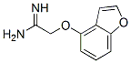 Ethanimidamide, 2-(4-benzofuranyloxy)- (9CI) CAS#: 745728-55-6