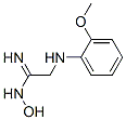 Ethanimidamide, N-hydroxy-2-[(2-methoxyphenyl)amino]- (9CI) CAS#: 737707-80-1