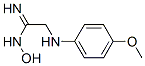 Ethanimidamide, N-hydroxy-2-[(4-methoxyphenyl)amino]- (9CI) CAS#: 740750-66-7