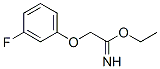 Ethanimidic acid, 2-(3-fluorophenoxy)-, ethyl ester (9CI) CAS#: 777025-87-3