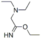 Ethanimidic acid, 2-(diethylamino)-, ethyl ester (9CI) CAS#: 735243-53-5