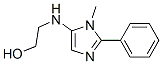 Ethanol, 2-[(1-methyl-2-phenyl-1H-imidazol-5-yl)amino]- (9CI) CAS#: 799814-33-8