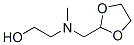 Ethanol, 2-[(1,3-dioxolan-2-ylmethyl)methylamino]- (9CI) CAS#: 736883-79-7