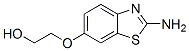 Ethanol, 2-[(2-amino-6-benzothiazolyl)oxy]- (9CI) CAS#: 73532-98-6