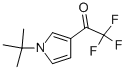 Ethanone, 1-[1-(1,1-dimethylethyl)-1H-pyrrol-3-yl]-2,2,2-trifluoro- (9CI) CAS#: 74889-36-4