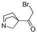 Ethanone, 1-(1-azabicyclo[2.2.1]hept-4-yl)-2-bromo- (9CI) CAS#: 759424-79-8