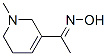 Ethanone, 1-(1,2,5,6-tetrahydro-1-methyl-3-pyridinyl)-, oxime, (E)- (9CI) CAS#: 771444-53-2