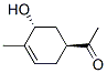 Ethanone, 1-[(1S,5R)-5-hydroxy-4-methyl-3-cyclohexen-1-yl]- (9CI) CAS#: 744208-05-7