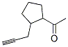 Ethanone, 1-[2-(2-propynyl)cyclopentyl]- (9CI) CAS#: 77291-09-9
