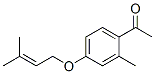 Ethanone, 1-[2-methyl-4-[(3-methyl-2-butenyl)oxy]phenyl]- (9CI) CAS#: 791113-29-6
