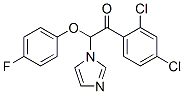 Ethanone,  1-(2,4-dichlorophenyl)-2-(4-fluorophenoxy)-2-(1H-imidazol-1-yl)- CAS#: 745733-29-3