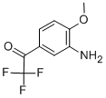 Ethanone, 1-(3-amino-4-methoxyphenyl)-2,2,2-trifluoro- (9CI) CAS#: 709637-13-8