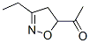 Ethanone, 1-(3-ethyl-4,5-dihydro-5-isoxazolyl)- (9CI) CAS#: 72128-81-5