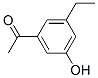 Ethanone, 1-(3-ethyl-5-hydroxyphenyl)- (9CI) CAS#: 733679-07-7