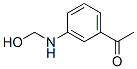 Ethanone, 1-[3-[(hydroxymethyl)amino]phenyl]- (9CI) CAS#: 771421-67-1