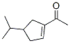 Ethanone, 1-[4-(1-methylethyl)-1-cyclopenten-1-yl]- (9CI) CAS#: 73011-52-6
