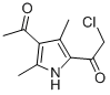 Ethanone, 1-(4-acetyl-3,5-dimethyl-1H-pyrrol-2-yl)-2-chloro- (9CI) CAS#: 750611-31-5