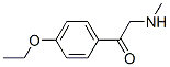 Ethanone, 1-(4-ethoxyphenyl)-2-(methylamino)- (9CI) CAS#: 767610-31-1